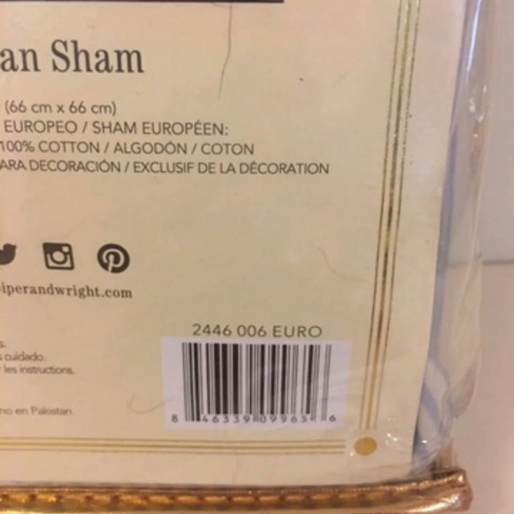 Piper & Wright European Sham - Picture 7 of 7